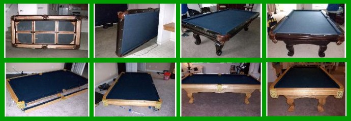 Pool table moving